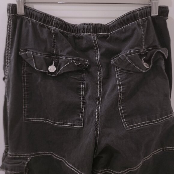 Garage Cargo Black Jogger Pants - Picture 5 of 7